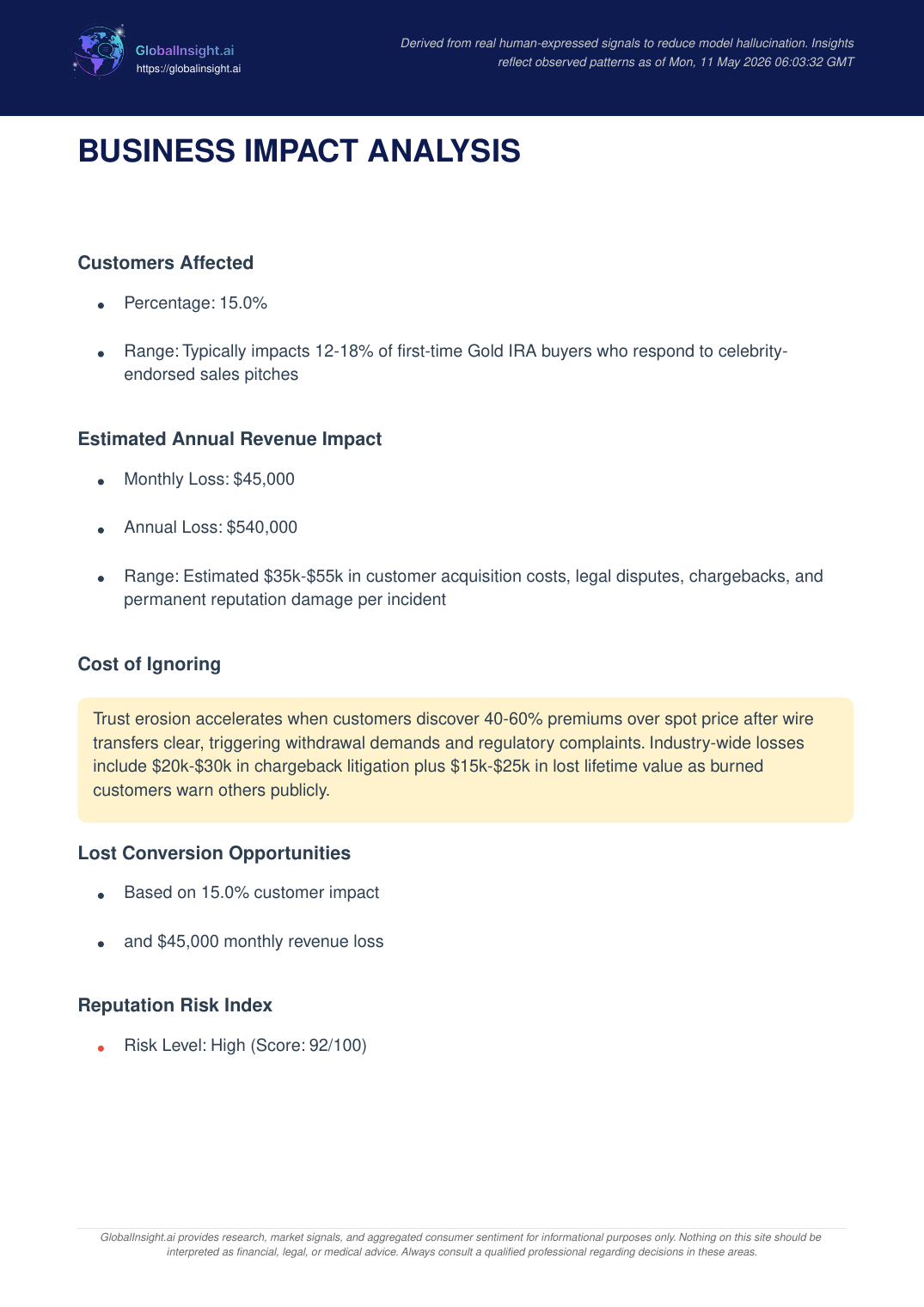 Global Insights sample report page 4