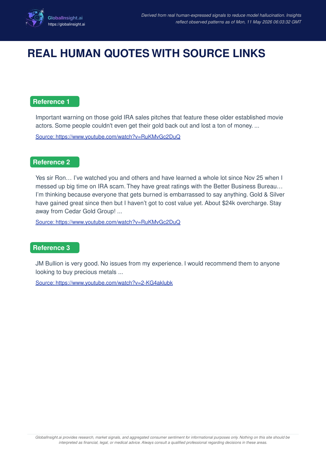Global Insights sample report page 10